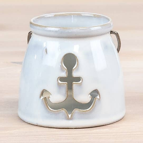 Cut Out Anchor Candle Cup Holder