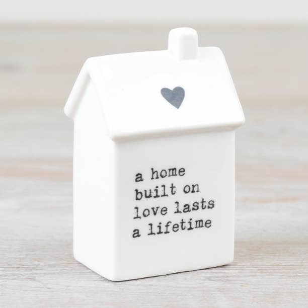 A Home Built On Love House Ornament