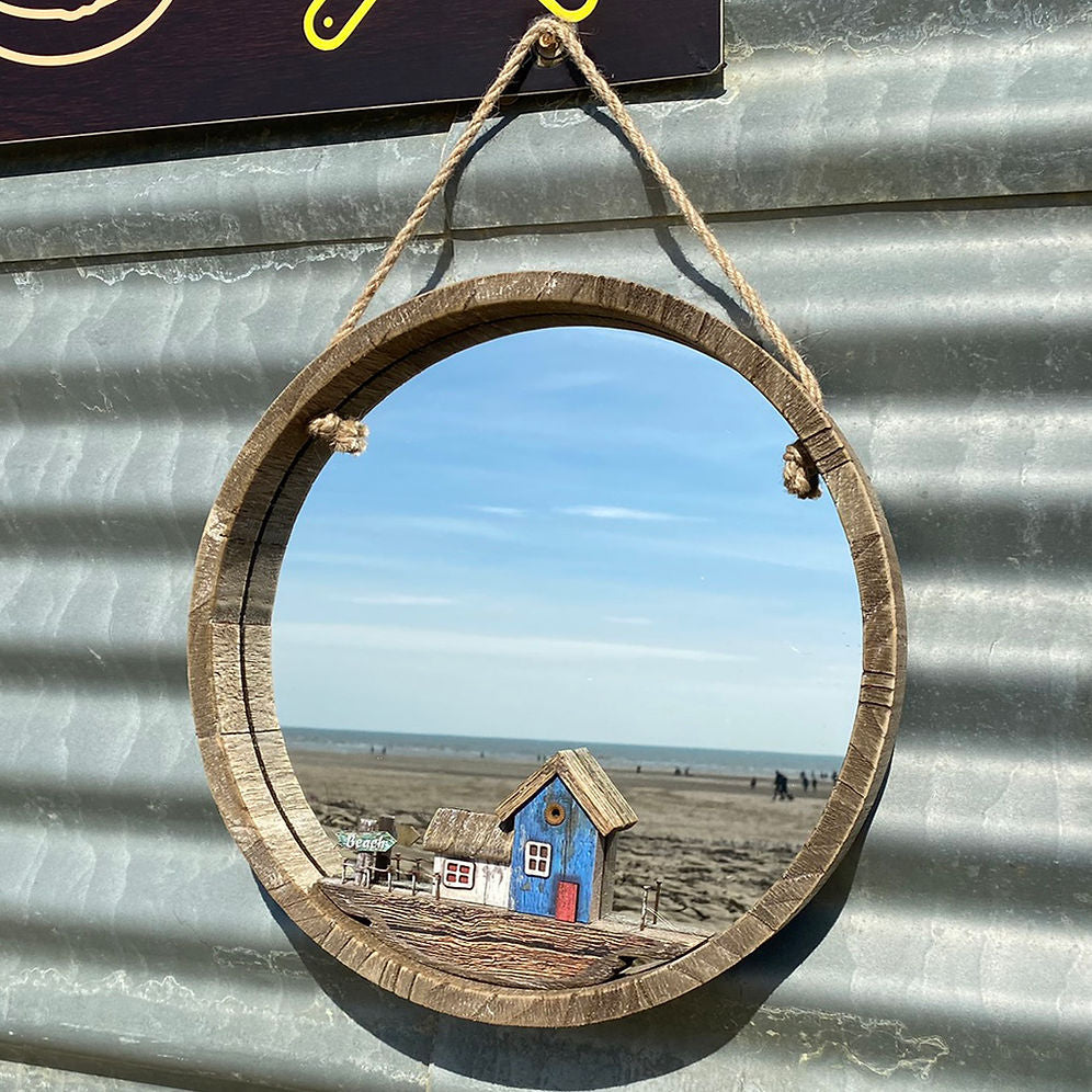 BEACH SCENE MIRROR