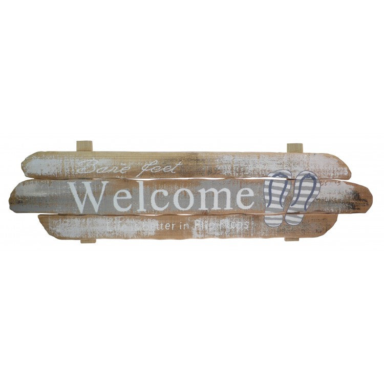 Welcome in Flip Flop sign