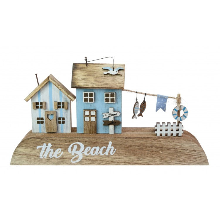 Wooden Coastal Scene