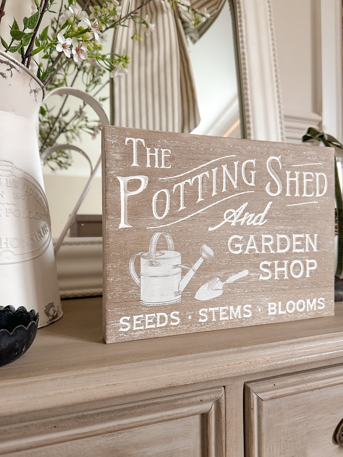 The Potting Shed Sign