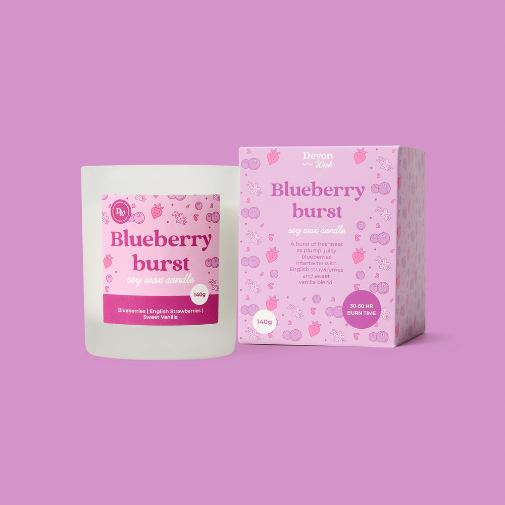 Blueberry Burst Soy Wax Candle