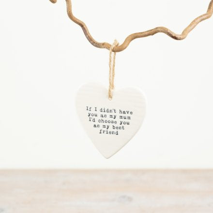 IF I DIDN'T HAVE YOU AS MY MUM HEART DECO