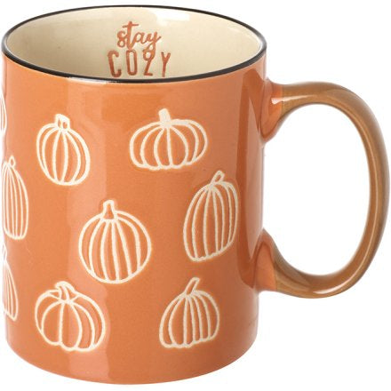 STAY COZY PUMPKIN MUG