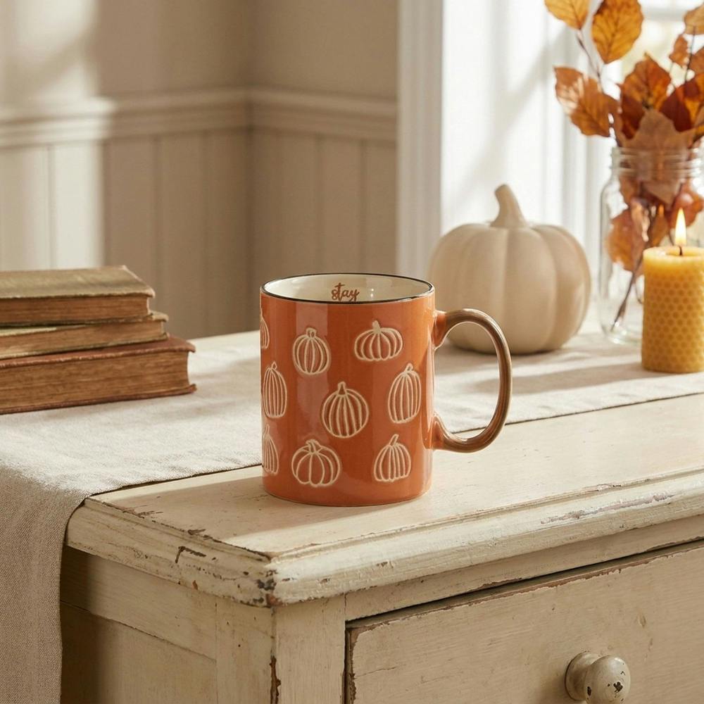 STAY COZY PUMPKIN MUG