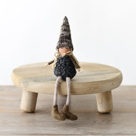 16CM SITTING FABRIC DOLL