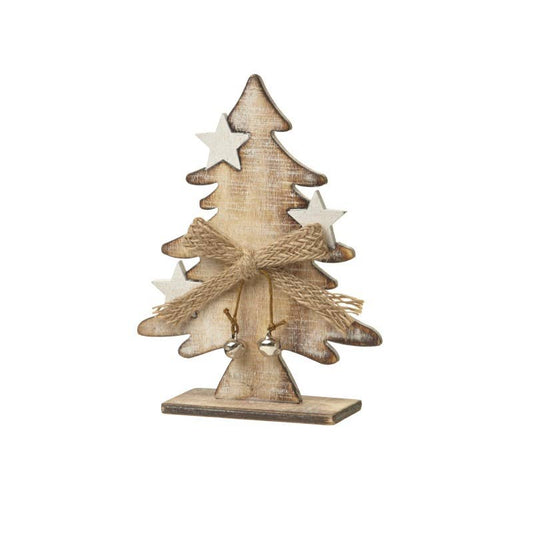 Wooden Tree with Star or hearts