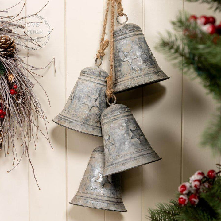 Hanging Metal Bells Bunch