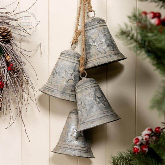 Hanging Metal Bells Bunch