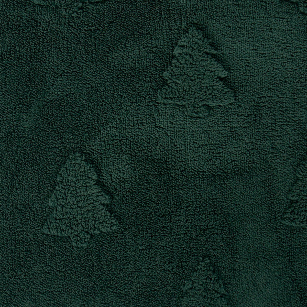 Tufted Winter Tree Cushion- Green