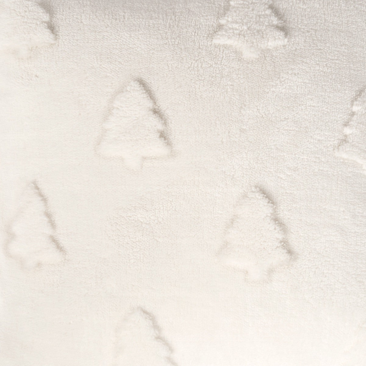 Tufted Winter Tree Cushion Covers - Cream