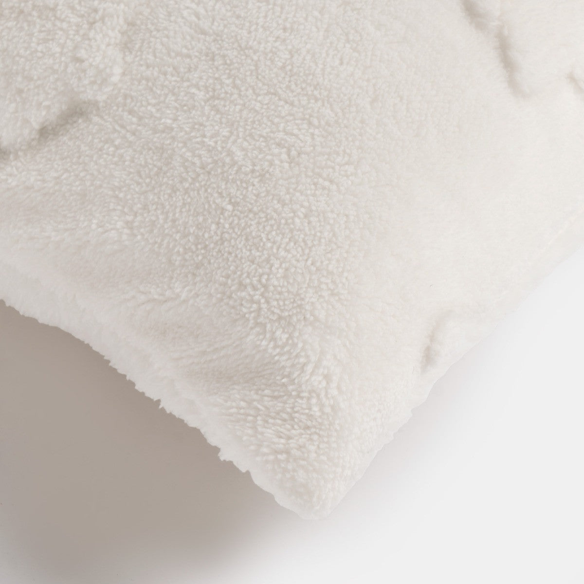 Tufted Winter Tree Cushion Covers - Cream