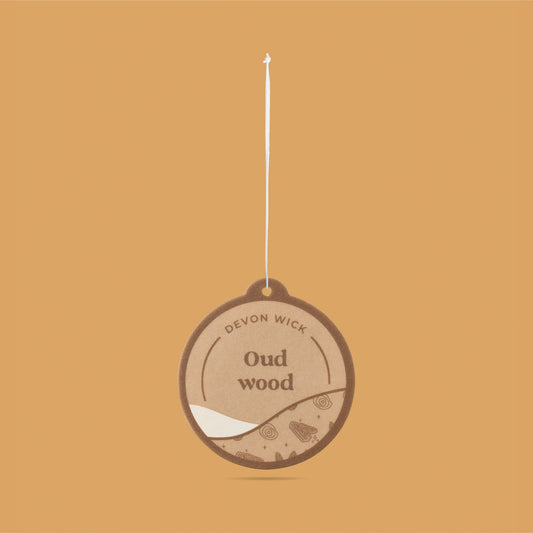 Oud Wood Car Air Freshener