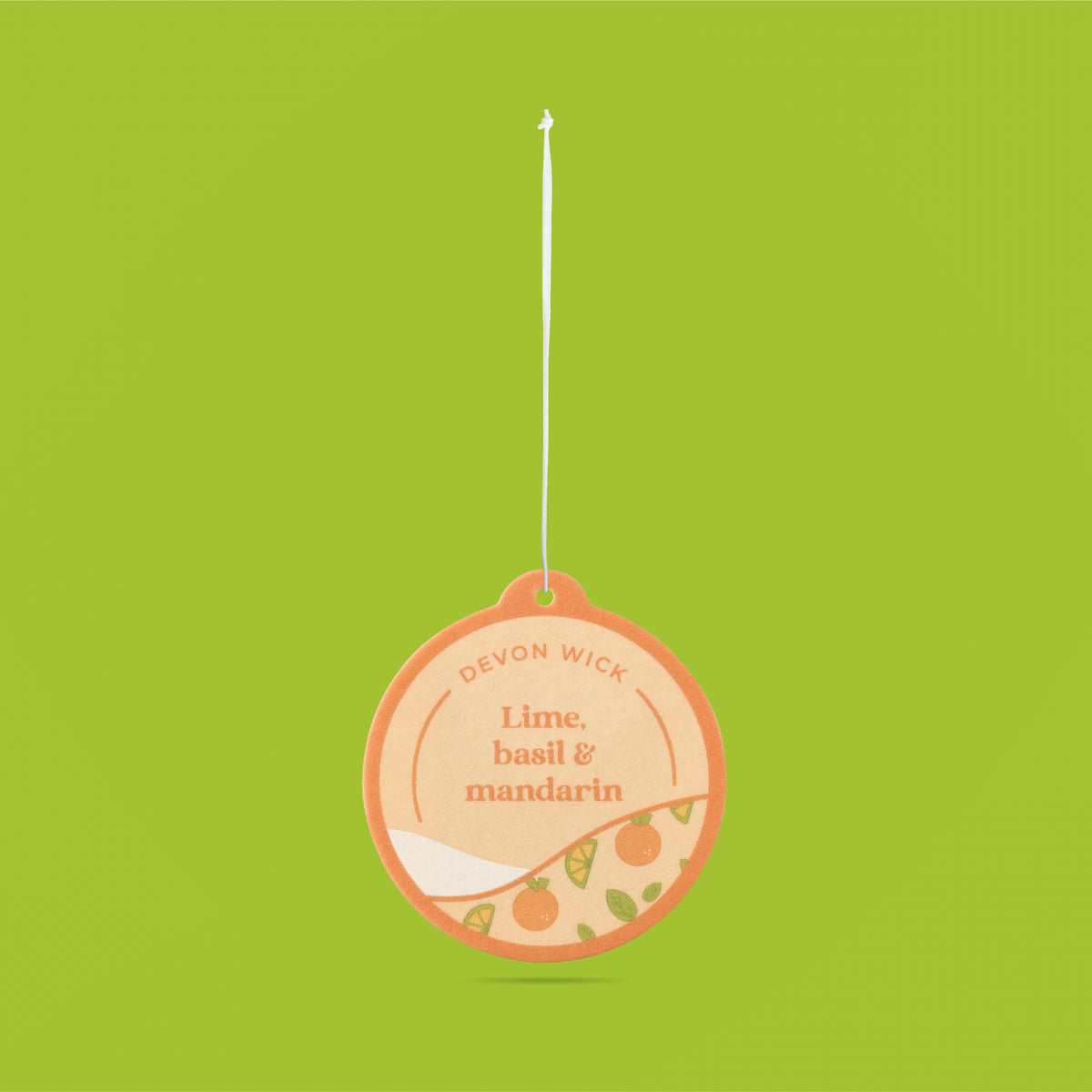 Lime, Basil & Mandarin Car Air Freshener