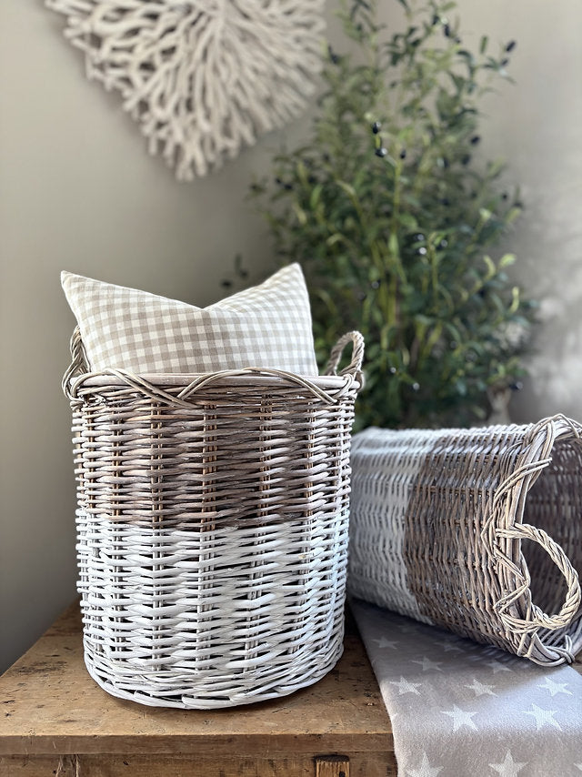 Rattan Basket Set Of 2