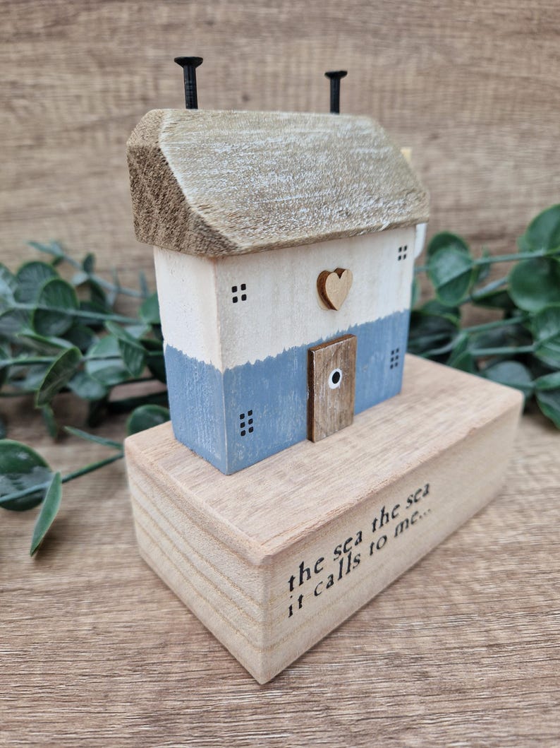 The Sea Calls To Me Wooden House