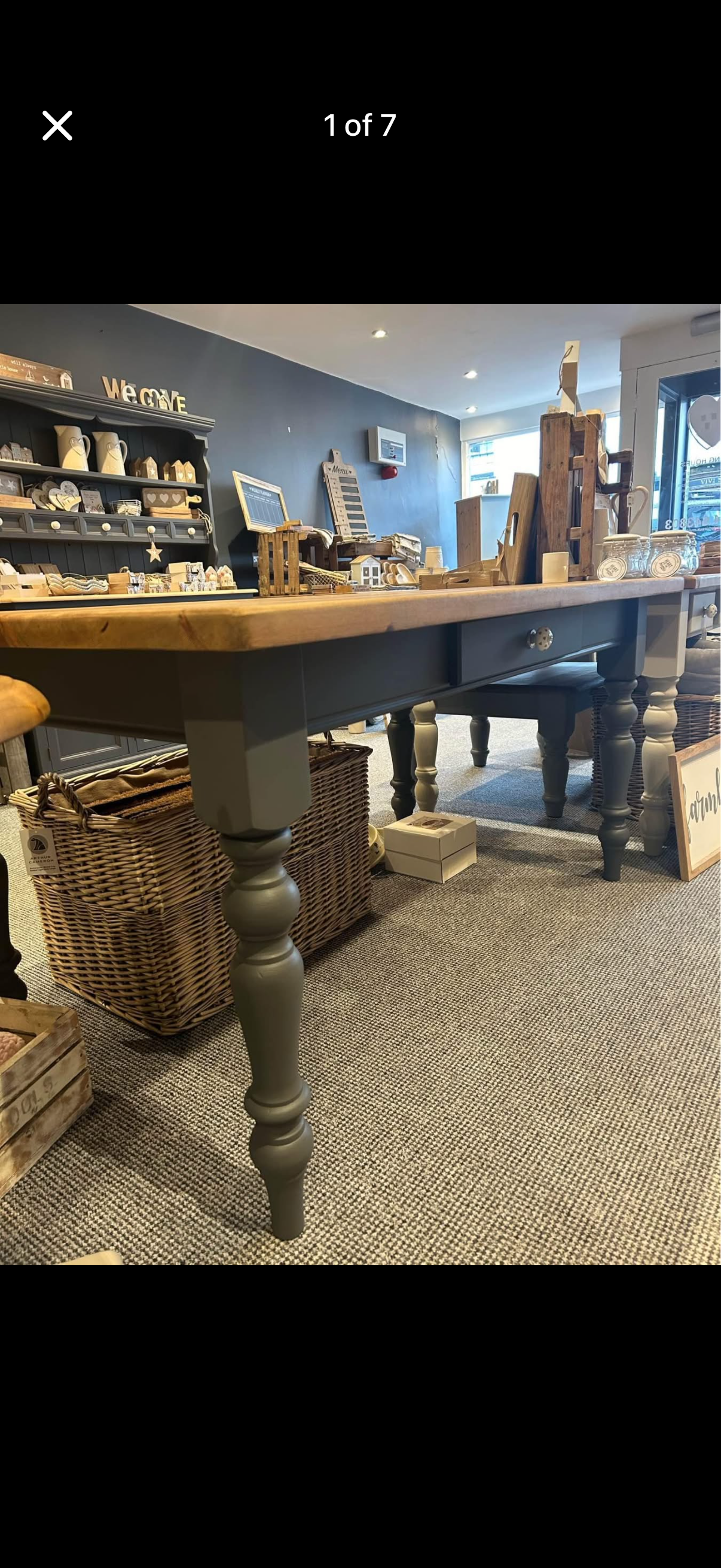 Solid Pine Dining Table