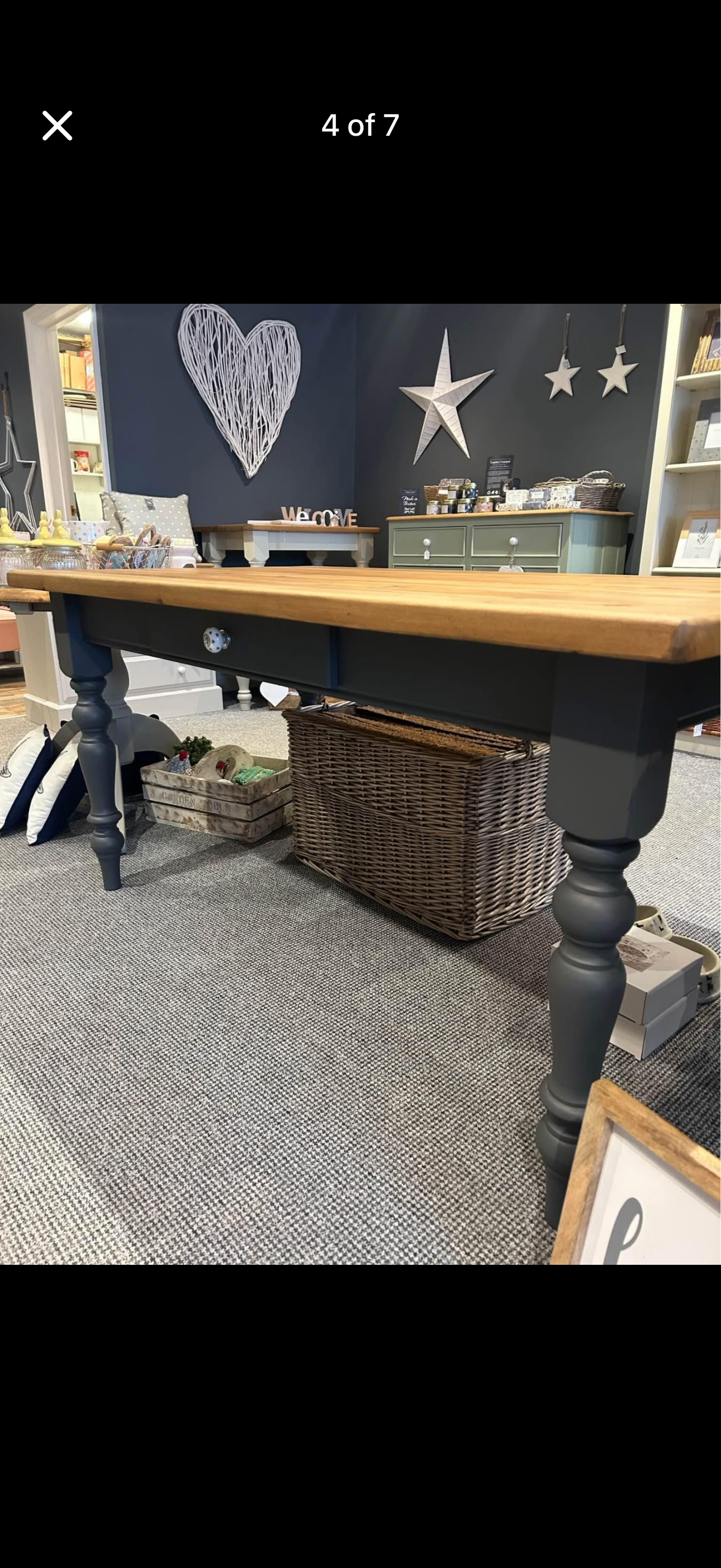Solid Pine Dining Table