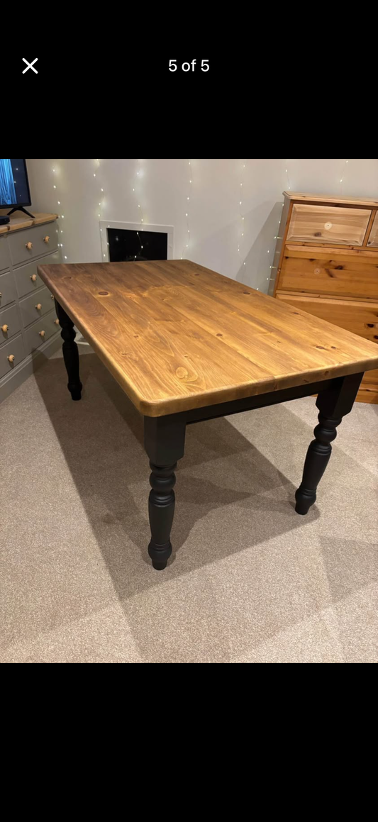 Solid Pine Dining Table