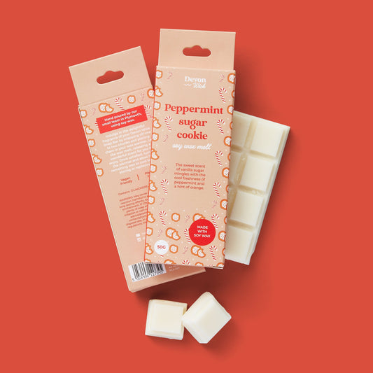 Peppermint Sugar Cookie Wax Bar