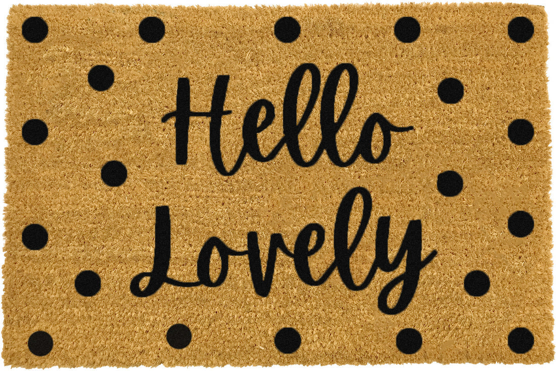 Hello Lovely Doormat