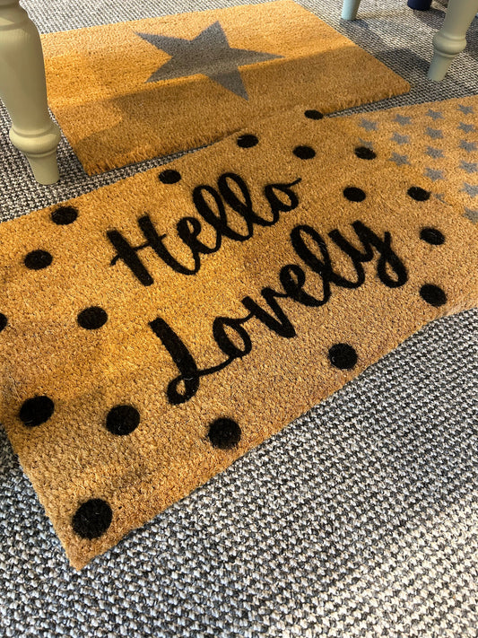 Hello Lovely Doormat