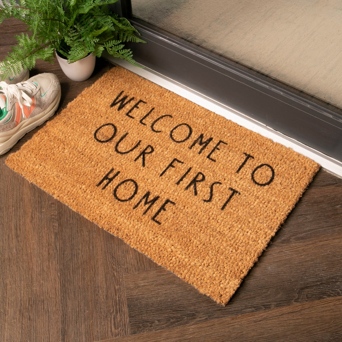 Welcome to our first home Doormat
