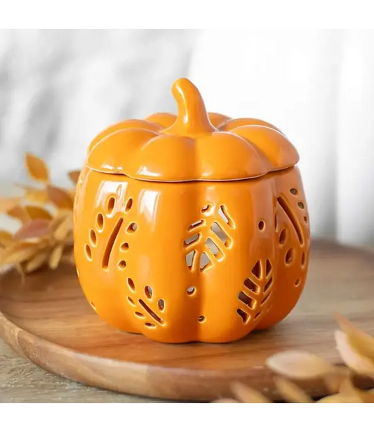 Orange Autumn Leaves Pumpkin Oil/Wax Melt Burner