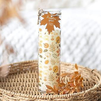 Autumn Leaves Pumpkin Spice Tube Candle