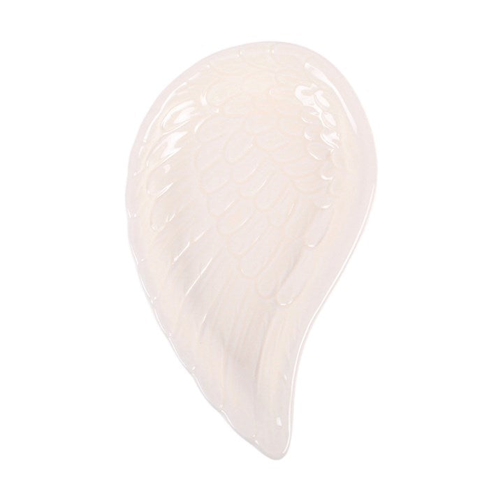 OFF WHITE ANGEL WING TRINKET DISH