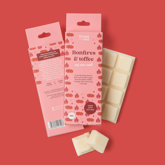 Bonfires & Toffee Snap Bar Wax Melts