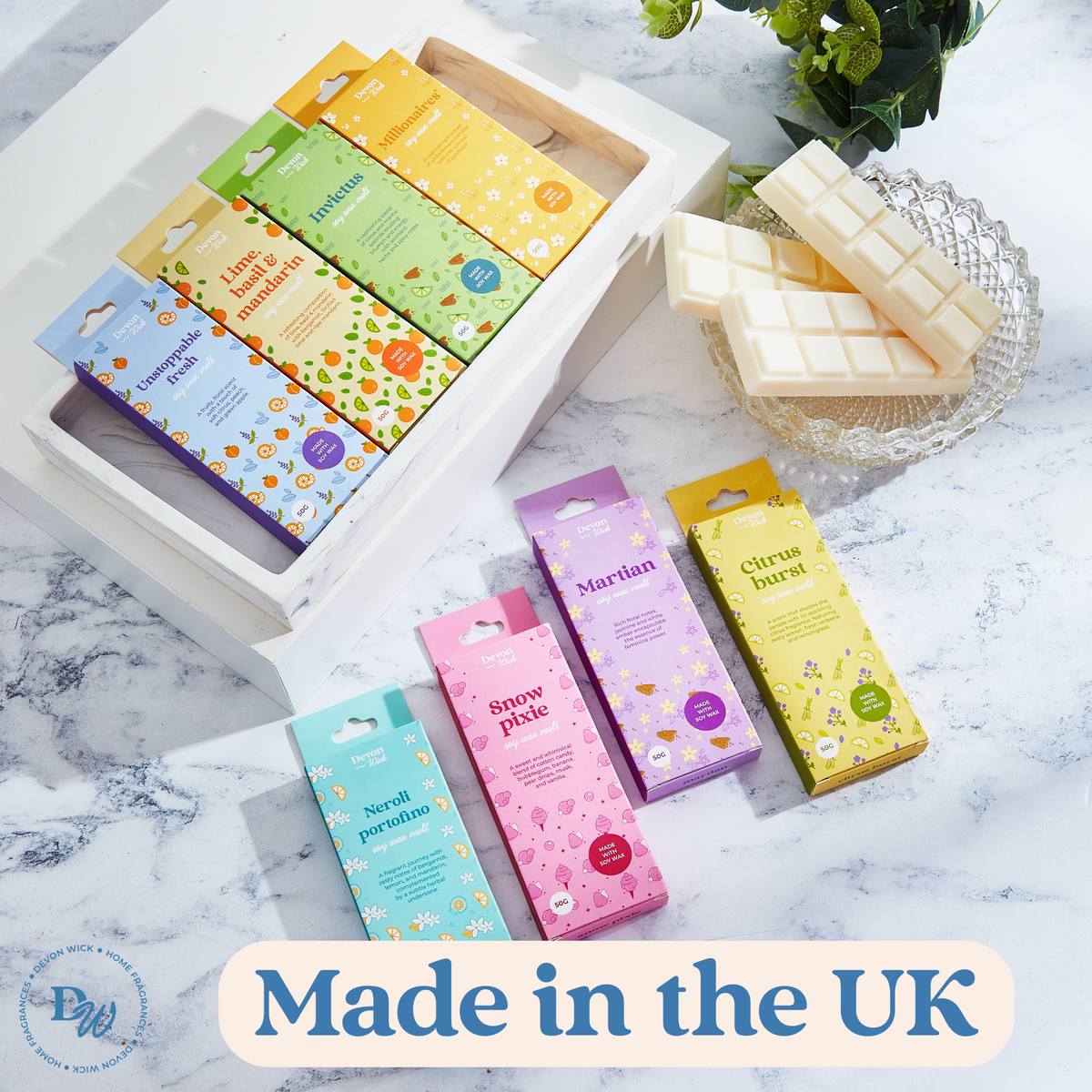 Bonfires & Toffee Snap Bar Wax Melts