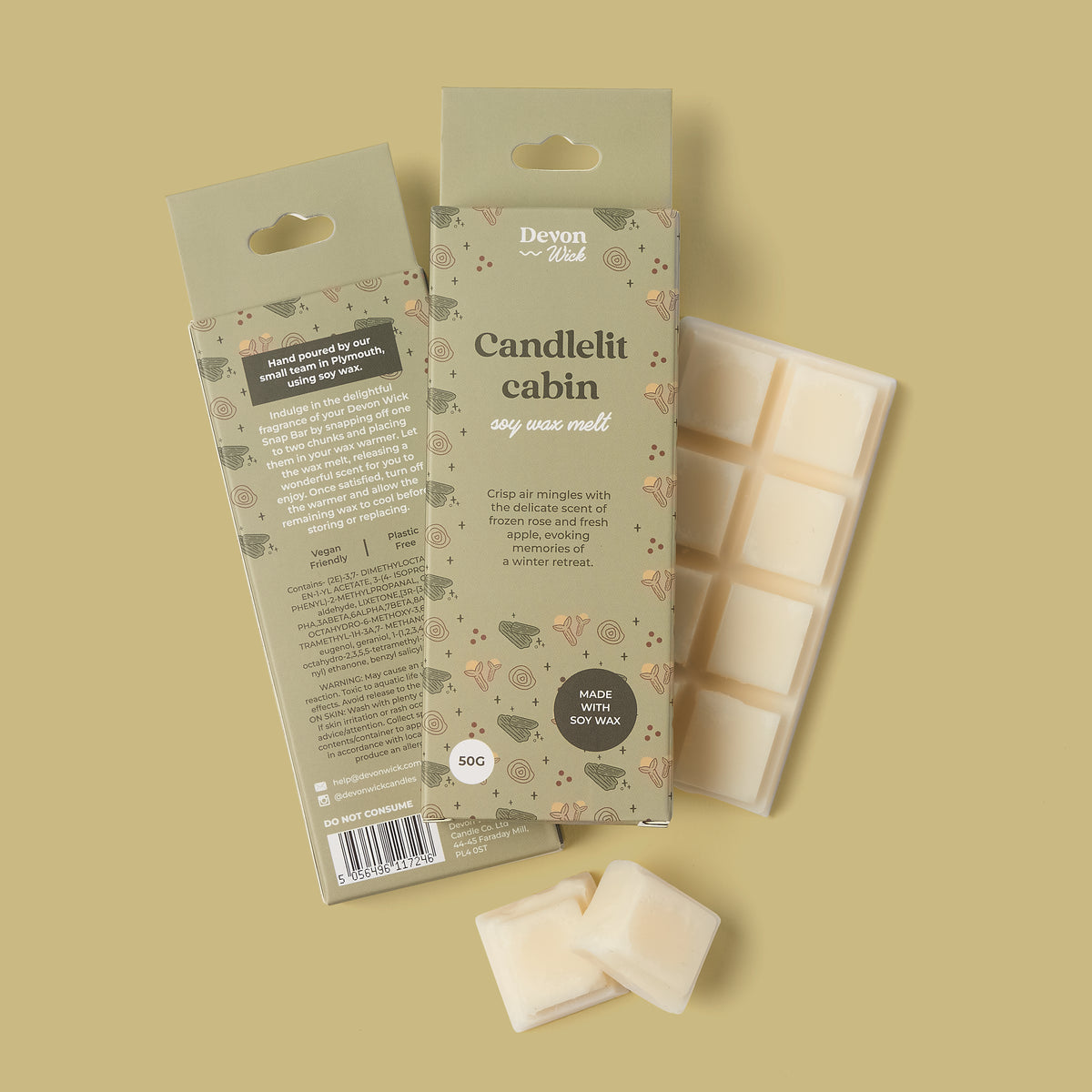 Candlelit Cabin Snap Bar Wax Melts