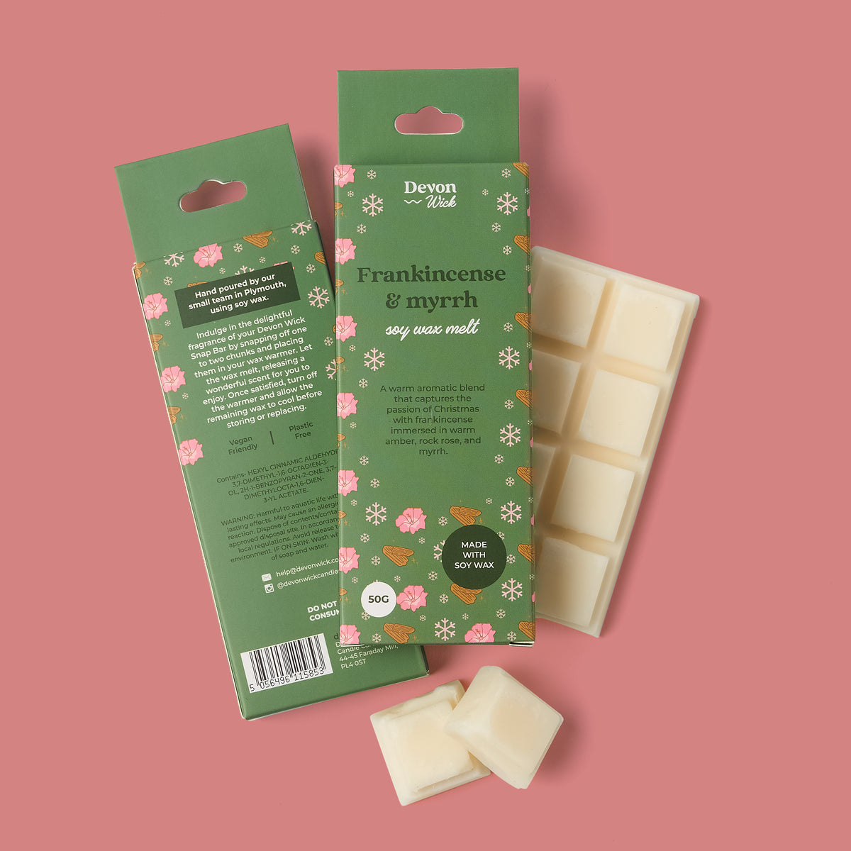 Frankincense & Myrrh Snap Bar Wax Melts